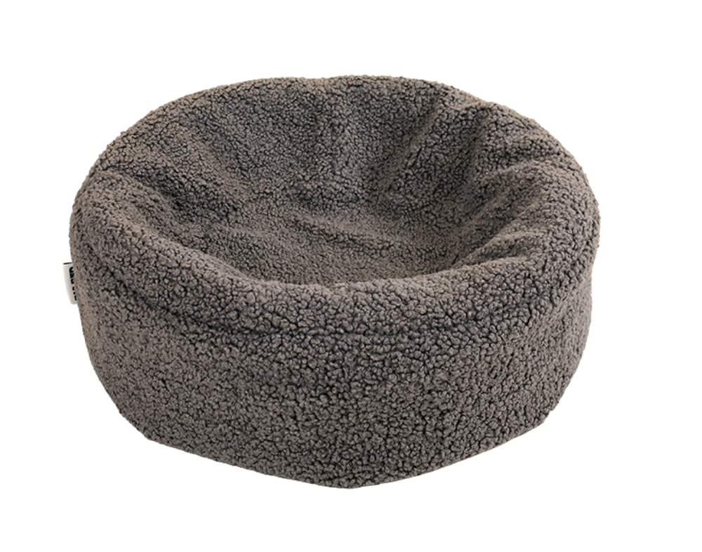 Bia 0 - 50x50 cm - Premium Teddy Grå - Outlet